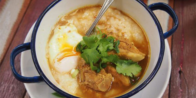 Thai-styled porridge