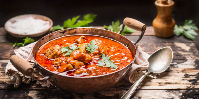 Goulash, one of the most famous hot Eastern European foods