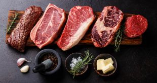 5 kinds of raw Black Angus Prime meat steak in Abu Dhabi